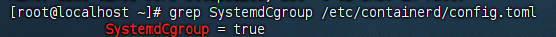 VM4 SystemdCgroup=true